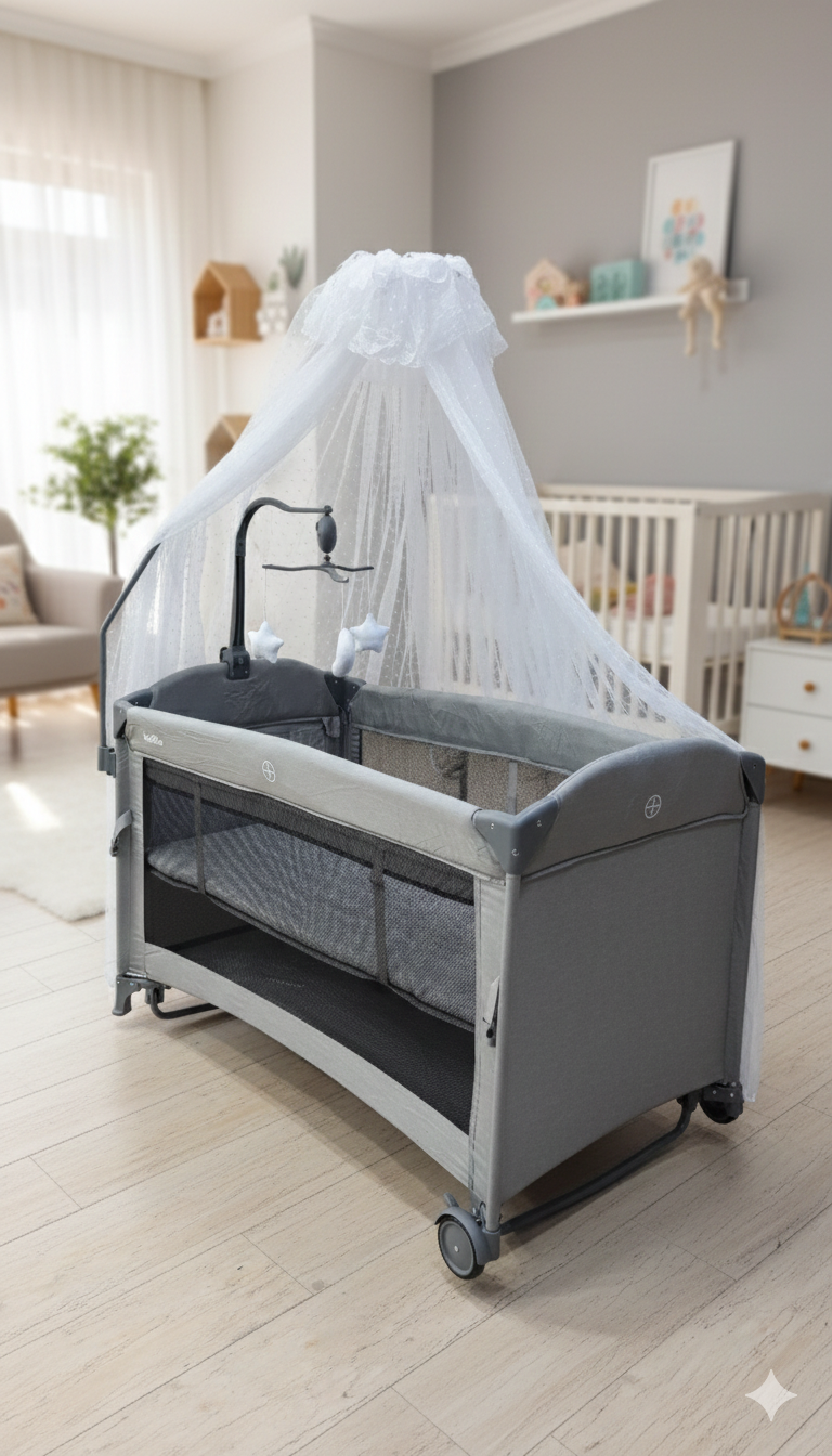 Kidilo Baby Bed سرير أطفال كيديلو